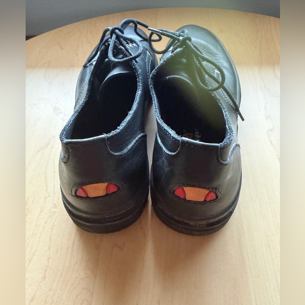 Ellesse Vintage 90’s Black Men's Derby Shoes - Picture 3 of 5